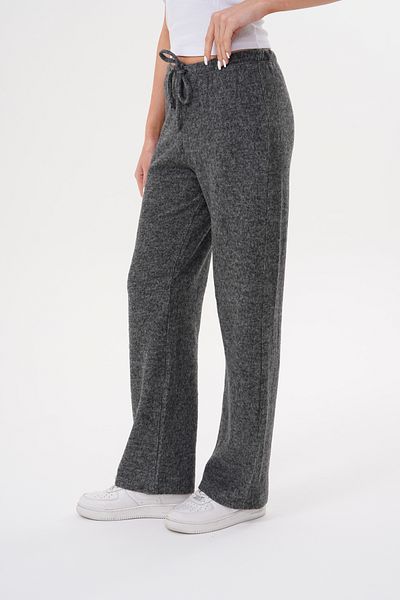 GENIUS STORE Pantaloni Yumoş de damă Pantaloni largi tricotati cu buzunare cu talie elastică PANTALONI YUMOŞ