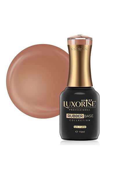 LUXORISE Bază de cauciuc LUXORISE Colecția franceză - Cremă de căpșuni 15ml