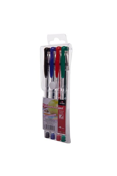 Kunst gel pen set, 4 colors