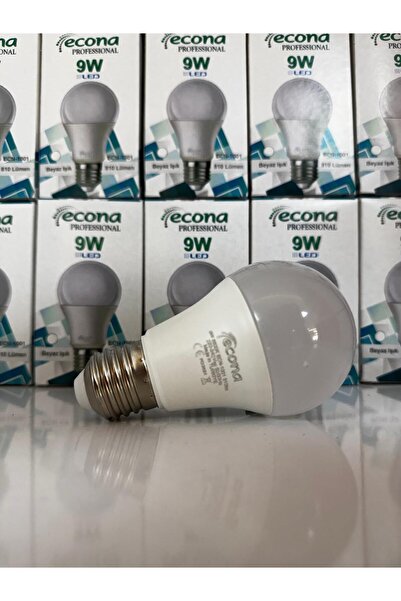 ECONA led ampul 9watt beyaz ışık 6500k