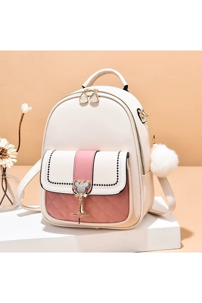 delis Rucsac dama, Minnie GT3623, Crem