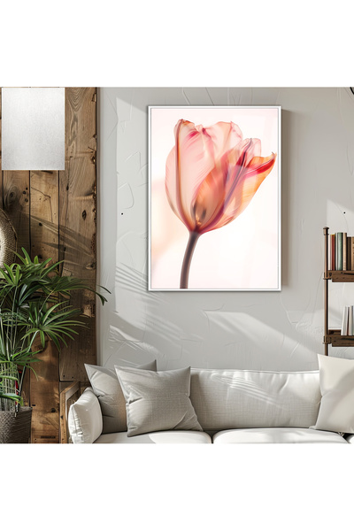 Harikabirev HARİKABİREV | LALELE MOALE ROȘII MODEL 01 | TABLA DE STICLA TEMPL...