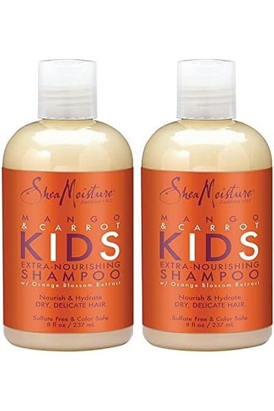 Shea Moisture , Mango & Carrot Kids Extra-Nourishing Shampoo - Pack of 2
