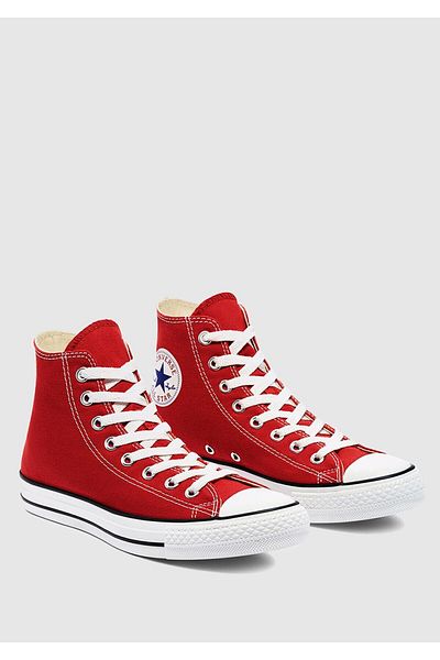 converse Dámské červené boty pro volný čas Chuck Taylor All Star