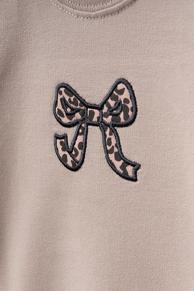 Aziz Bebe Baby Girl Embroidered Sweatshirt Pants 2-Piece Bottom Top Baby Set 3 Months-36 Months