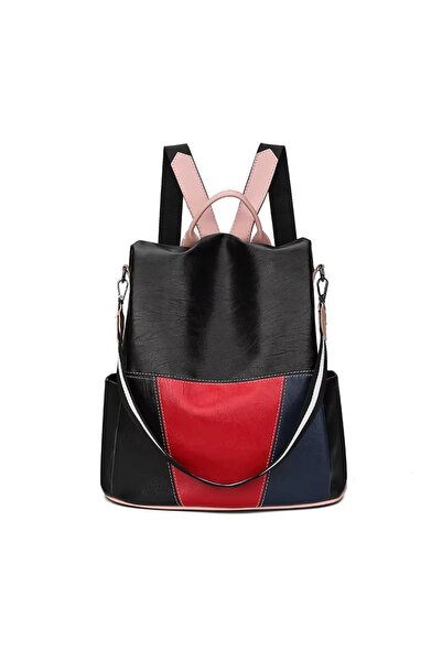 delis Women's backpack, Olwen GT3619, anti-theft, Black