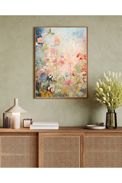 woodhomeworks Tek Parça Salon Ofis Dekor Tablo Ttk