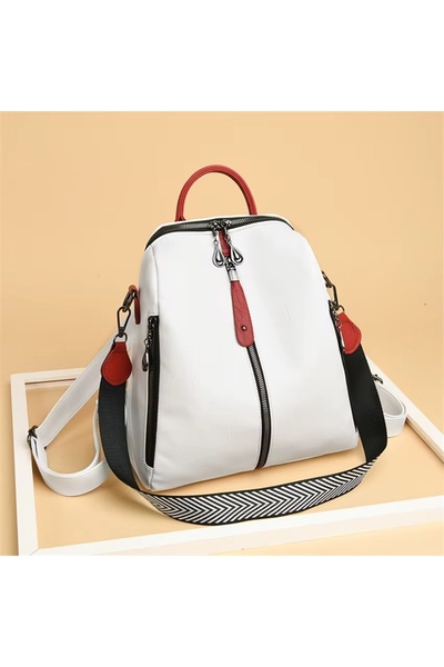 delis Γυναικείο σακίδιο πλάτης, Soreia GT3628, λευκό