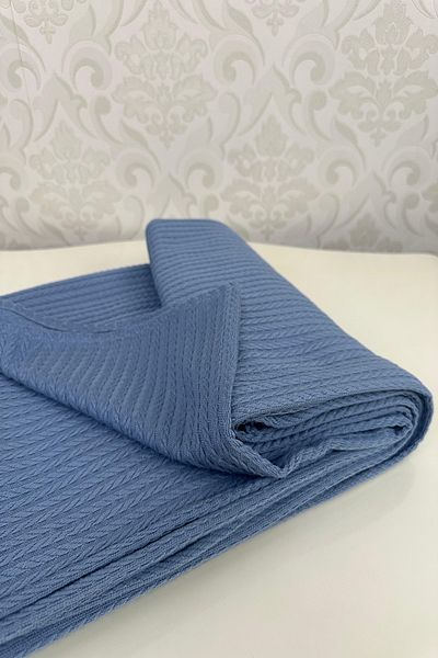 Sofline 100% Cotton Single Summer Knitted Pique, Bedspread, Anti-Sweat Fabric (160X240Cm)