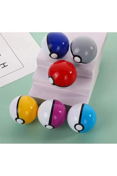 alpmodel 1 Pcs Pokemon Balls Toy Pokemon Balls with Pikachu Character