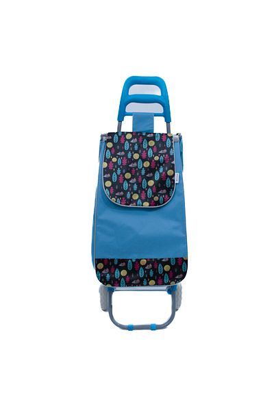 Master Shopping bag with trolley, Master, 2 wheels, 38 l, blue