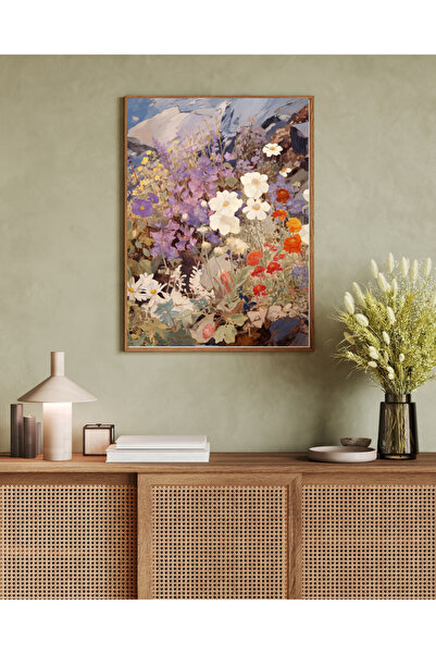 woodhomeworks Tek Parça Salon Ofis Dekor Tablo Ttk