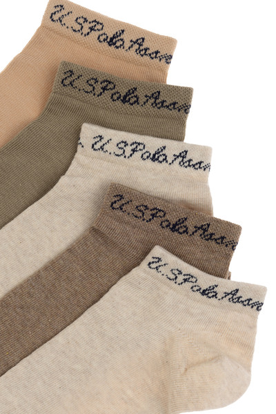 U.S. Polo Assn. Kadın Krem Çorap 50304396-VR071