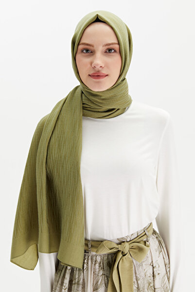 Setrms Zebra Desenli Lyocell Şal