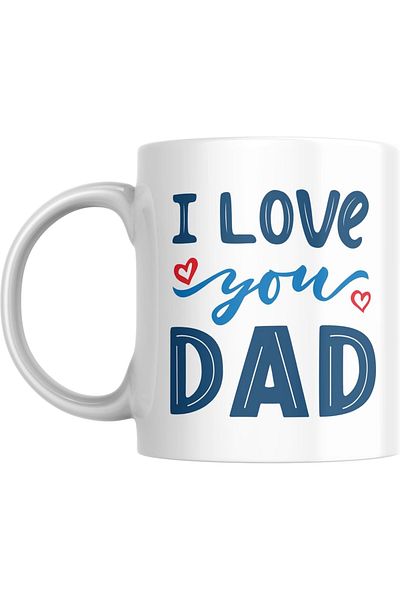 SiestaSafari Coffee Mug Dad I Love You Gift for Father's Day Birthday