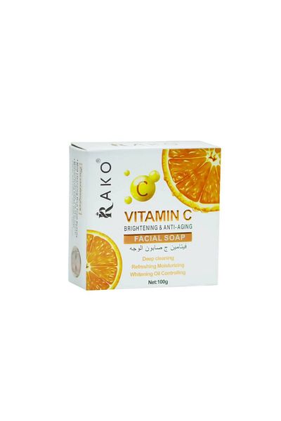 RAKO Rako Facial Soap with Vitamin C Extract - 100 gm