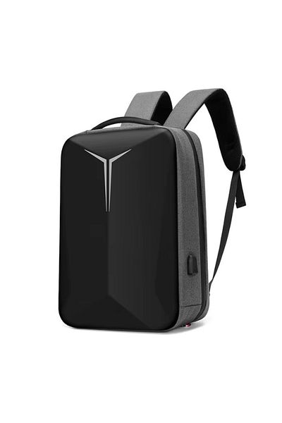 delis Unisex backpack, Sylion GT3754, USB port, Gray