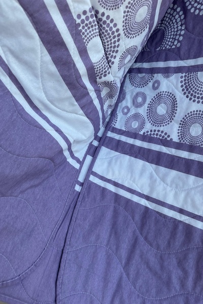 Sofline Double Multi-Purpose Blanket, Summer Blanket, Patterned Blanket, Bedspread (195x220cm)