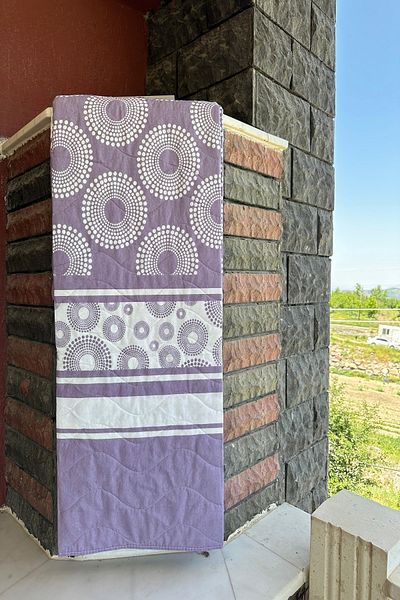 Sofline Double Multi-Purpose Blanket, Summer Blanket, Patterned Blanket, Bedspread (195x220cm)
