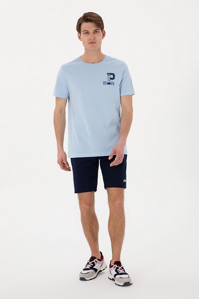 U.S. Polo Assn. Men's Navy Blue Knitted Shorts 50305933-Vr033