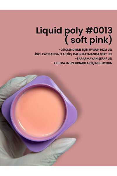 VIOLA BEAUTY Liquit Poly Gel - Akışkan Formül 13 ml Şişelerde TPO-FREE
