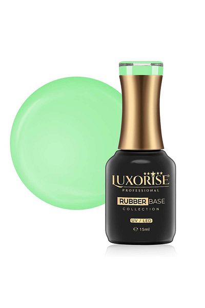 LUXORISE Bază de cauciuc Colecția Pastel LUXORISE - Pastel Olive 15ml