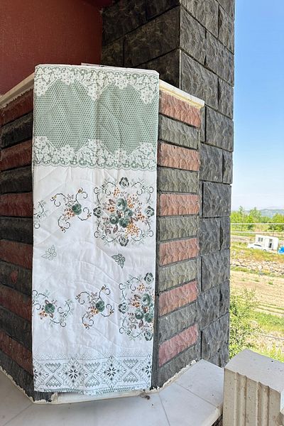Sofline Double Multi-Purpose Blanket, Summer Blanket, Patterned Blanket, Bedspread (195x220cm)