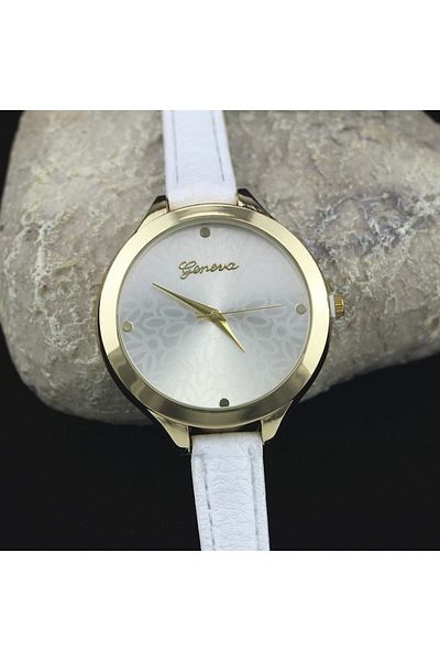 Geneva - Casual Women's Watch Noelle, White