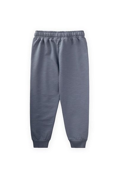 Cigit Seasonal Basic Tracksuit 2-10 Years Gray