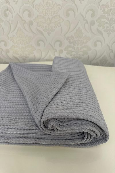 Sofline 100% Cotton Single Summer Knitted Pique, Bedspread, Anti-Sweat Fabric (160X240Cm)