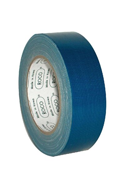 Roco شريط قماش - 1.5 بوصة × 25 مترًا، أزرق