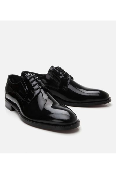 Hotiç Pantofi clasici eleganti din piele lacuita pentru barbati