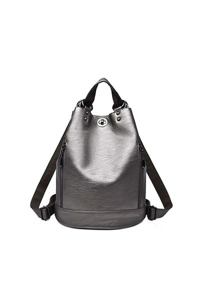 delis Rucsac dama, Alithia GT3635, Argintiu