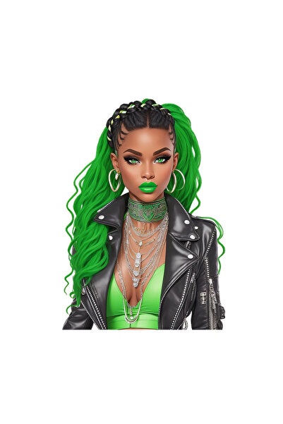 INOVATIX Set de 8 piese, autocolant Vanesa, INOVATIX®. 6 cm