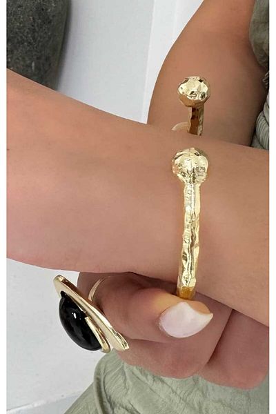 BYP Atelier Broken Light Bracelet Gold