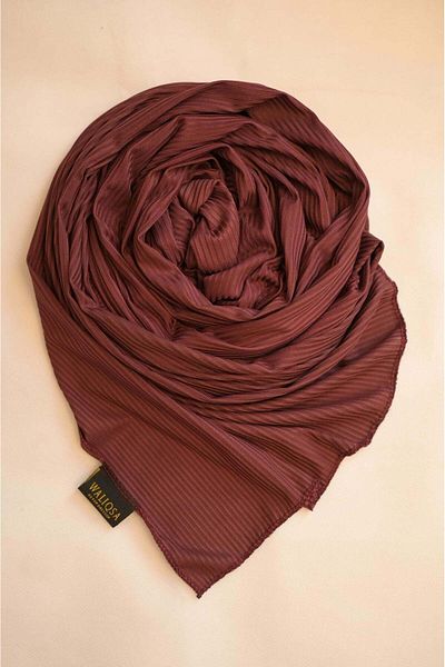 waliqsa Lining Hijab | Raisin