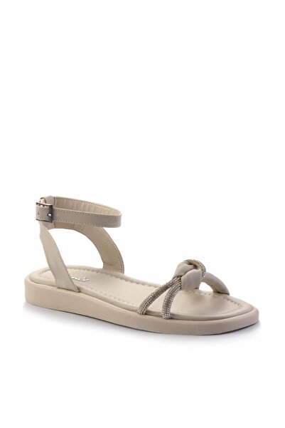 Bambi Bej  Kadın Sandalet K05875100509