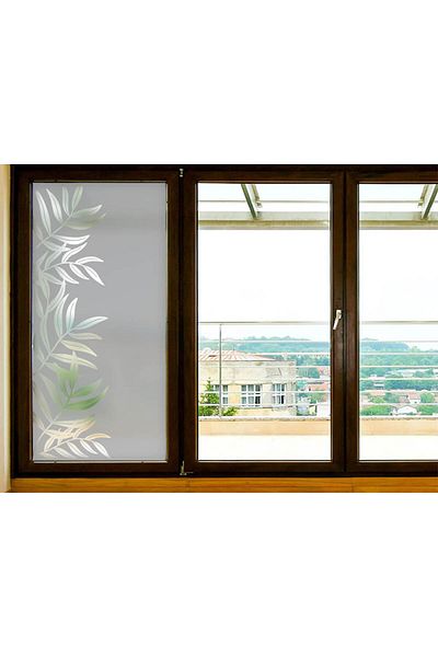 media Decorative window film 3 floral, 1 m x 2.1 m