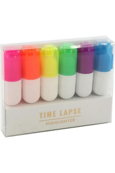 Roco Capsule Highlighter 1.5 - 3 mm Round Tip Assorted Color