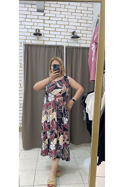 TUBA TOPTAŞ Plus Size Strappy Dress