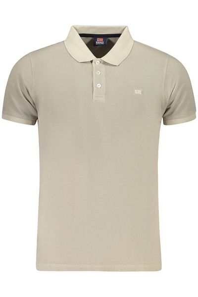 Norway Men's Polo Shirt With Embroidered Logo, Cotton, Regular Fit
