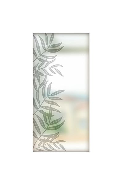 media Decorative window film 10 floral, 1 m x 2.1 m