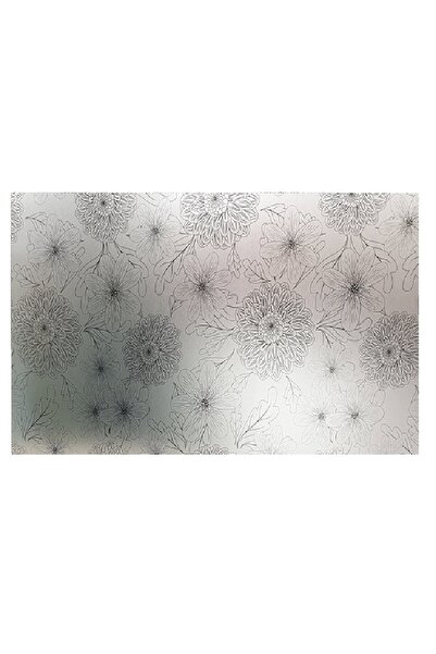 media Graphic floral decorative window film, 4 m x 1 m