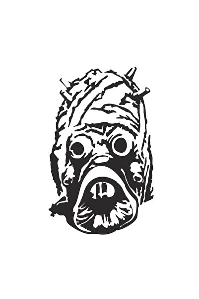 INOVATIX Set de 8 piese, autocolant Tusken Raider Mandalorian Star Wars, INOV...