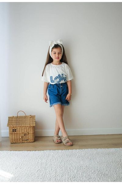 FLOWER BABY Girl's shorts suit
