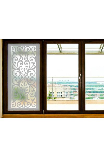 media Decorative window film 2 floral, 1 m x 2.1 m