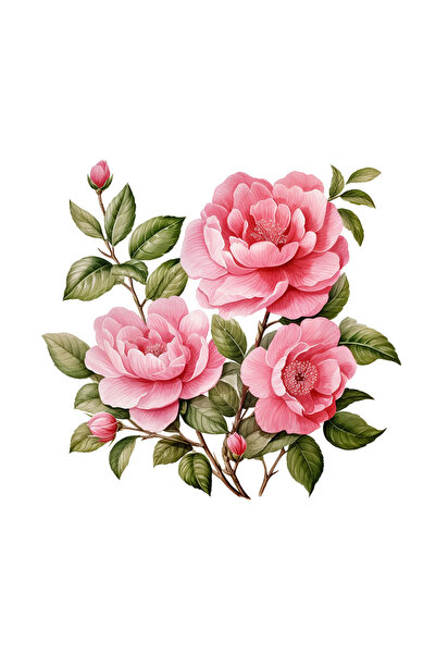 INOVATIX Σετ 8 τεμαχίων, αυτοκόλλητο Amore Roses, INOVATIX®. 6 εκ.