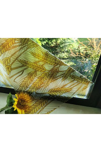 media Decorative self-adhesive window film, wheat ears, 8 m x 1 m