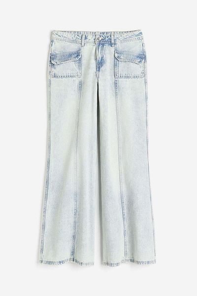 H&M Wide Regular Jeans
