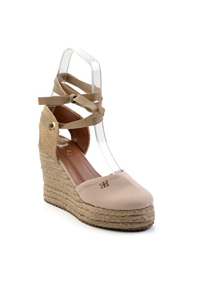 Bambi Beige Women's Espadrille K01874414818
